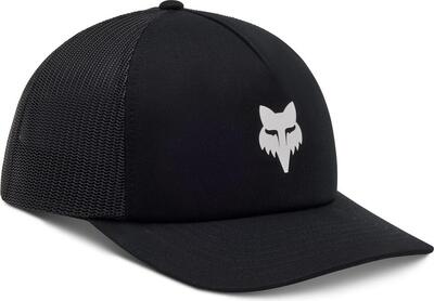 Fox head trucker cap zwart heren