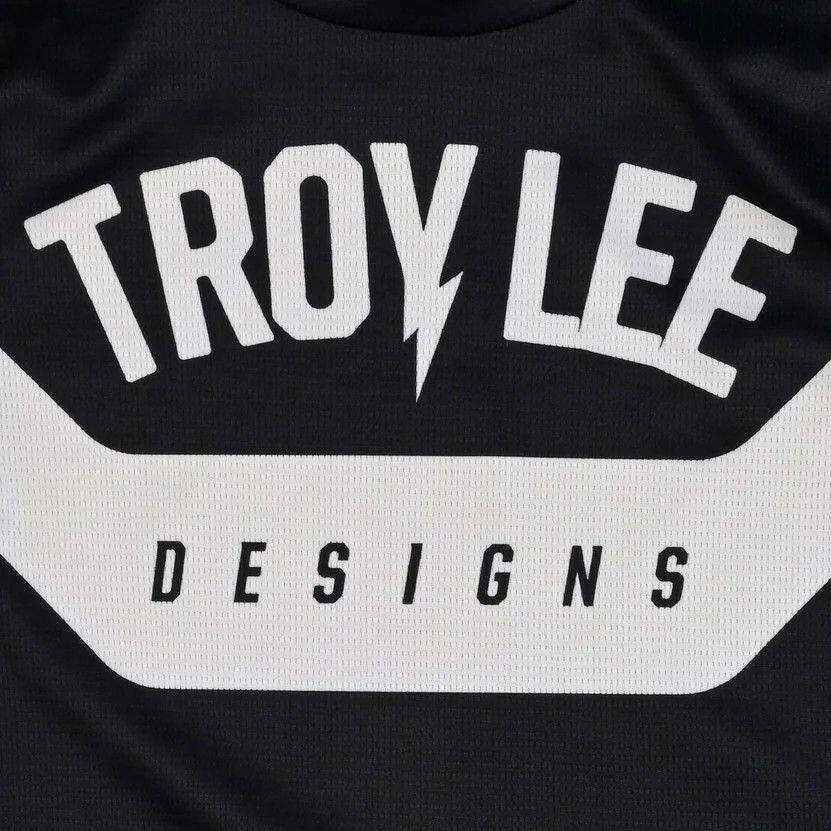 Maillot Manches Courtes Enfant Troy Lee Designs Flowline Aircore Noir 2/6