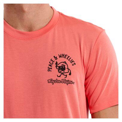 Troy Lee Designs Skyline Ride Orange Short Sleeve Jersey 7/7