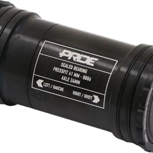 Pride Racing BB86 Interlock Bottom Bracket Black
