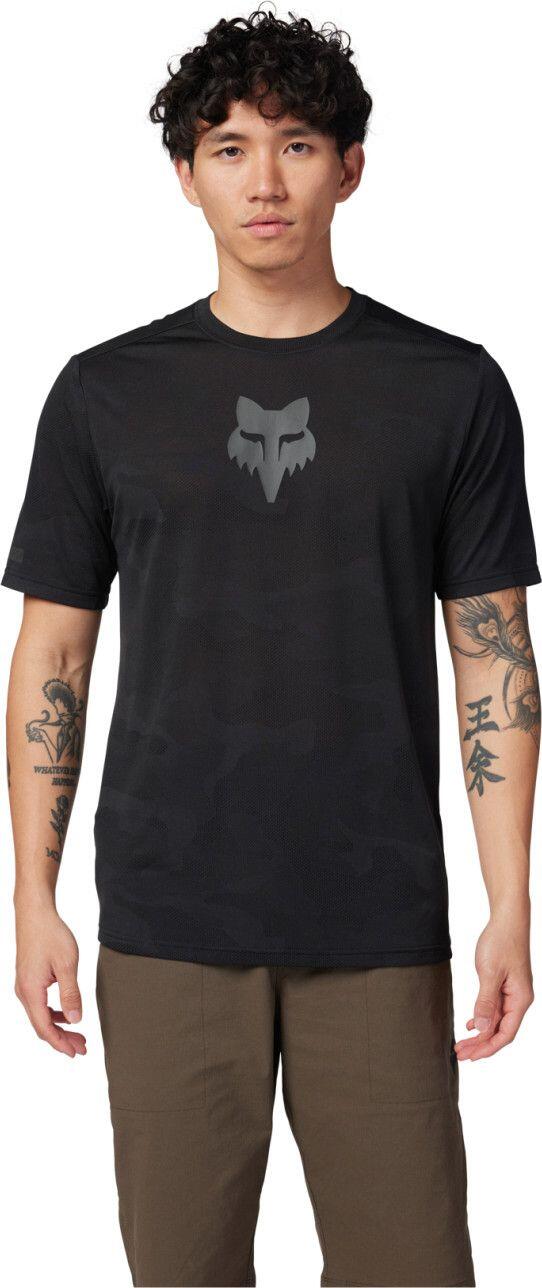 Maillot de manga corta Fox Ranger TruDri™Negro 3/7