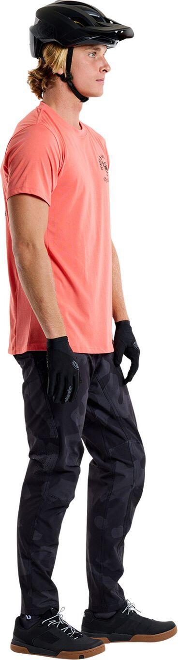 Troy Lee Designs Skyline Ride Orange Short Sleeve Jersey 5/7