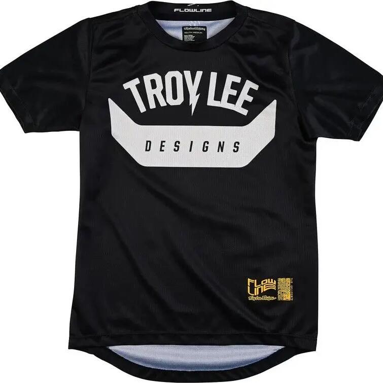 Troy Lee Designs Flowline Aircore Children's Short Sleeve Jersey Black