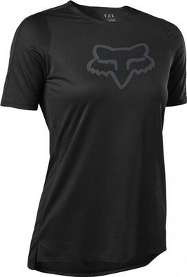 Maglia manica corta da donna Fox Flexair nera