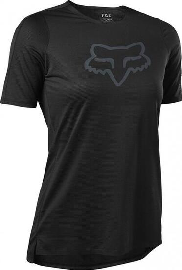 Maglia manica corta da donna Fox Flexair nera