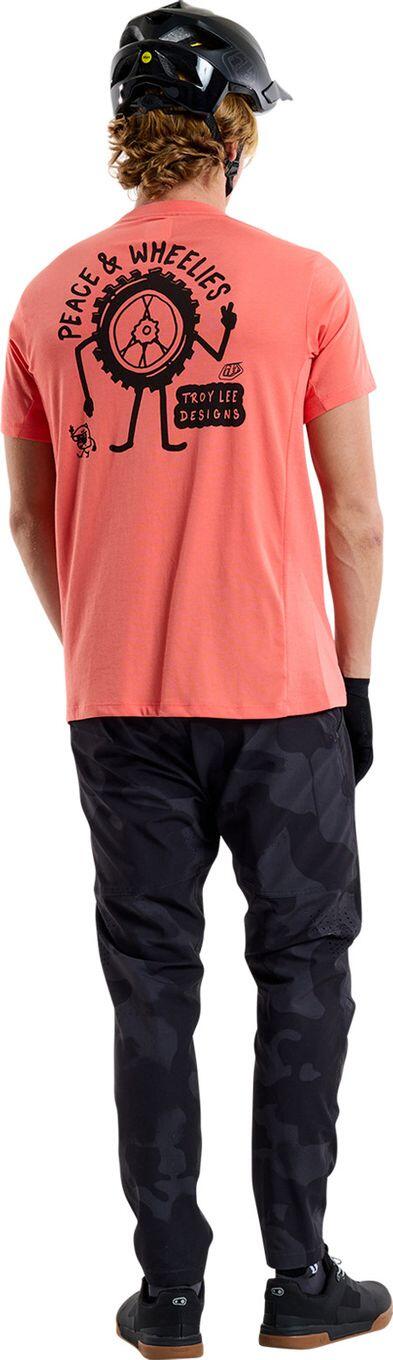Troy Lee Designs Skyline Ride Orange Short Sleeve Jersey 6/7