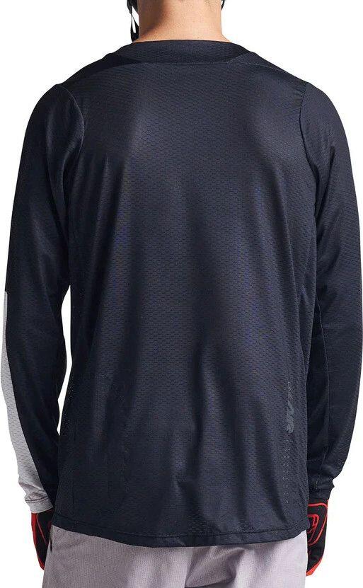 Langarmtrikot Troy Lee Designs Skyline Air Aircore Schwarz 2/6