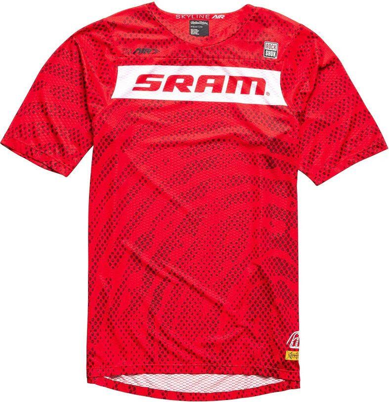 Troy Lee Designs Skyline Air Sram Red Short Sleeve Jersey 2/6