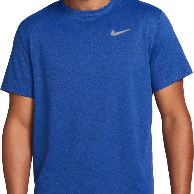Men's Nike UV Miler Blue short sleeve jersey