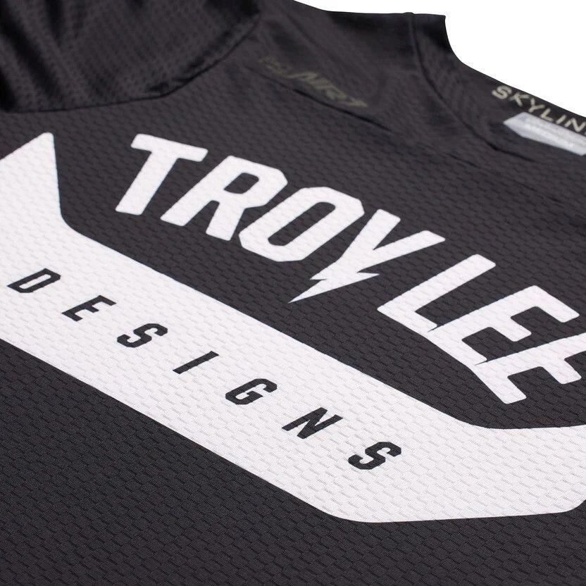 Langarmtrikot Troy Lee Designs Skyline Air Aircore Schwarz 6/6