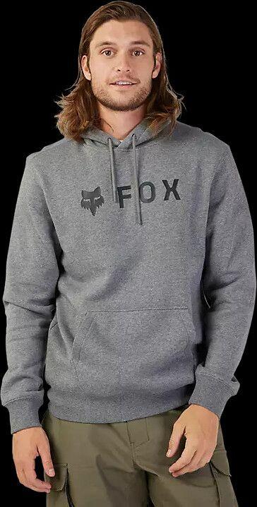 Sweat à capuche Fox Absolute Pullover Gris 3/7