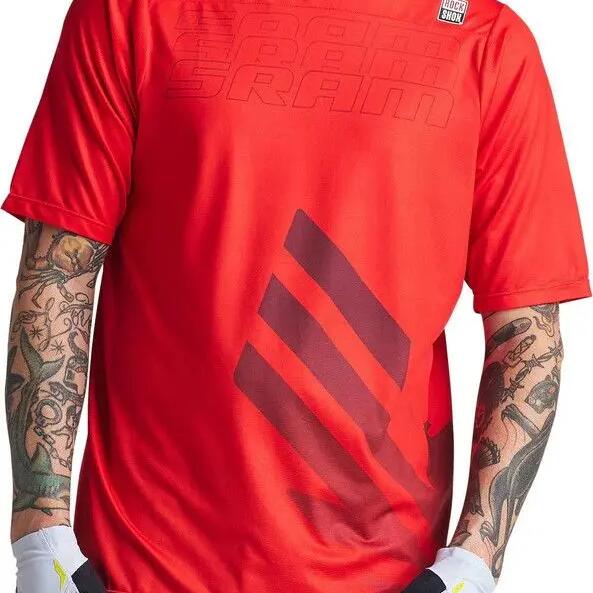 Troy Lee Designs Skyline Sram Eagle Short Sleeve Jersey Red
