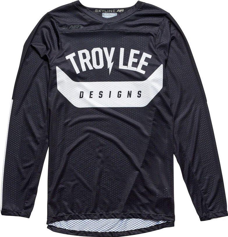 Langarmtrikot Troy Lee Designs Skyline Air Aircore Schwarz 4/6