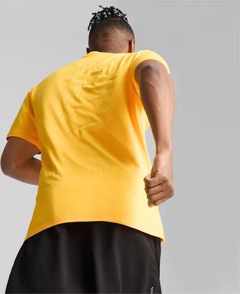 Maillot de manga corta para hombre Puma Run Cloudspun Naranja 4/7