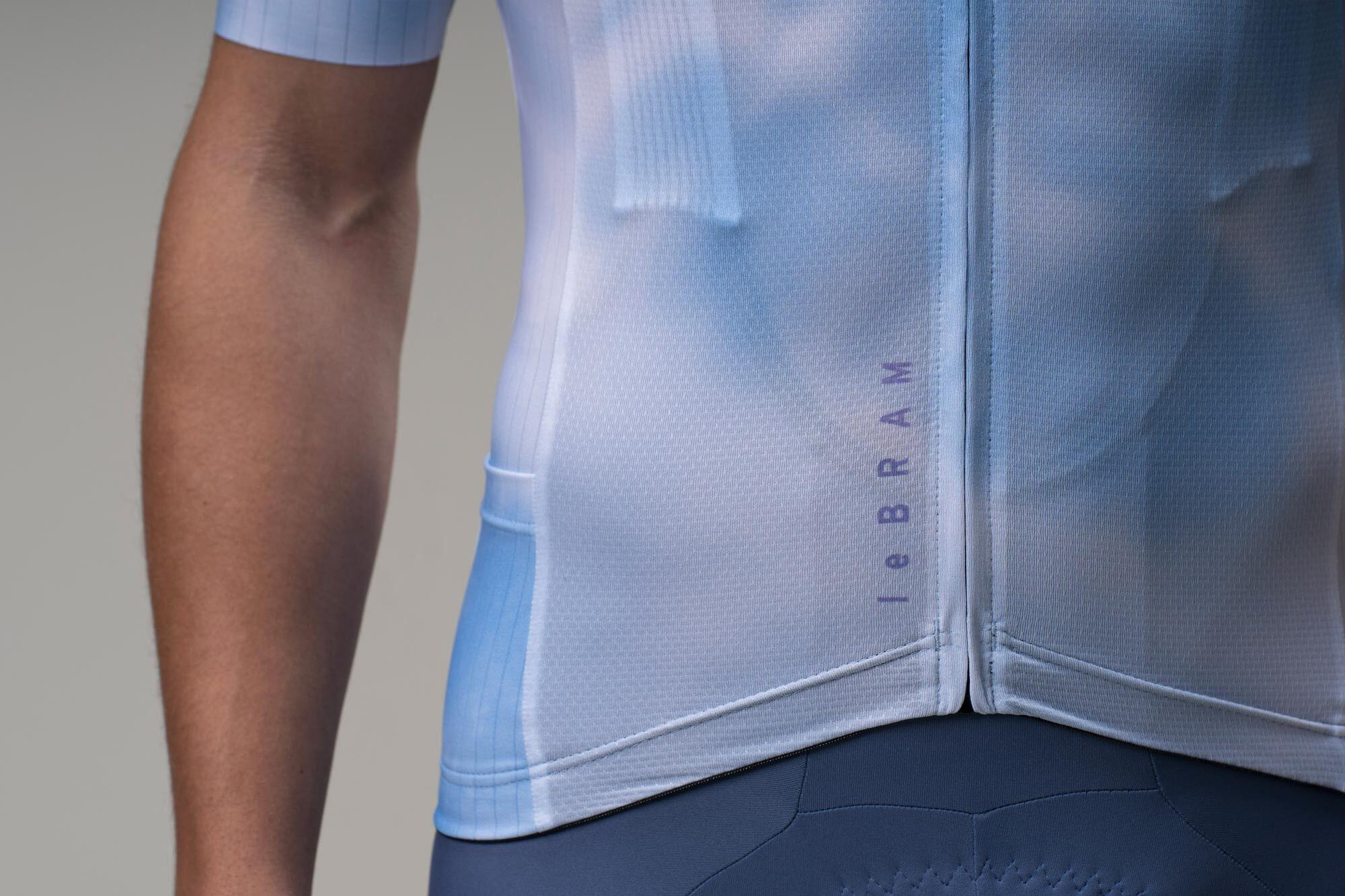 Maillot Manches Courtes LeBram Race Bleu 4/7