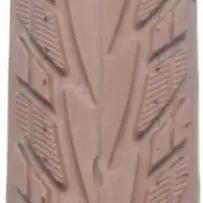 Pneu rigide 700x35c blueway anticrevaison 30tpi bande réflective marron
