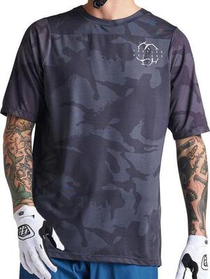 Troy lee designs skyline sram eagle short sleeve jersey red