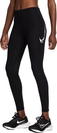 Dames Nike Fast Black 7/8 Tight