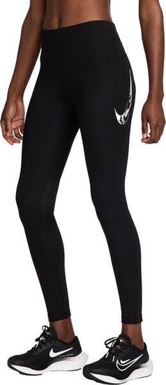 Dames Nike Fast Black 7/8 Tight