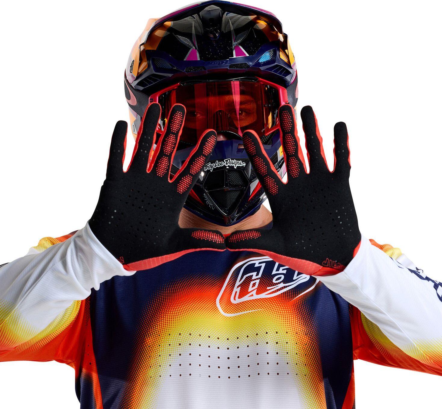 Guantes Largos Troy Lee Designs Air Naranja 3/4