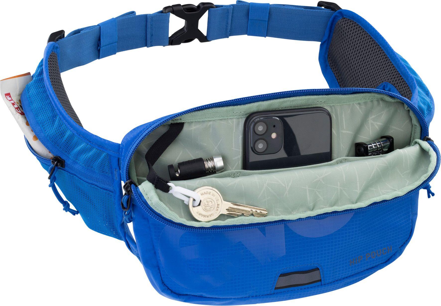 Ceinture VTT Evoc Hip Pouch 1L Bleu 4/7