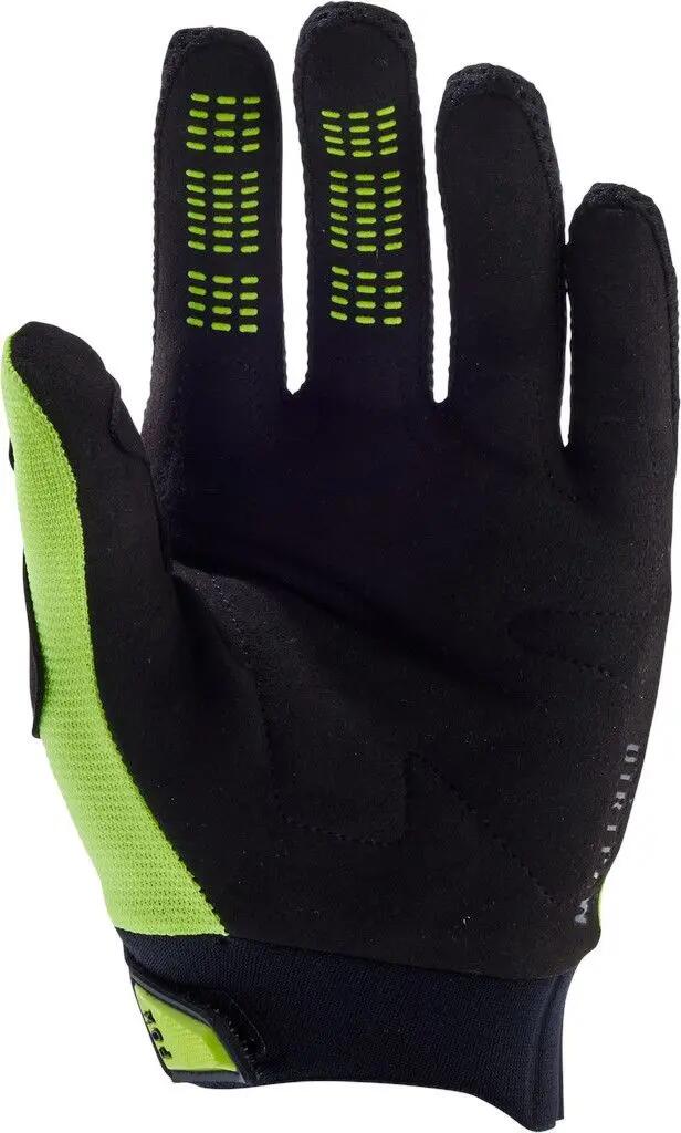 Gants Longs Fox Dirtpaw Junior Jaune Fluo 2/2
