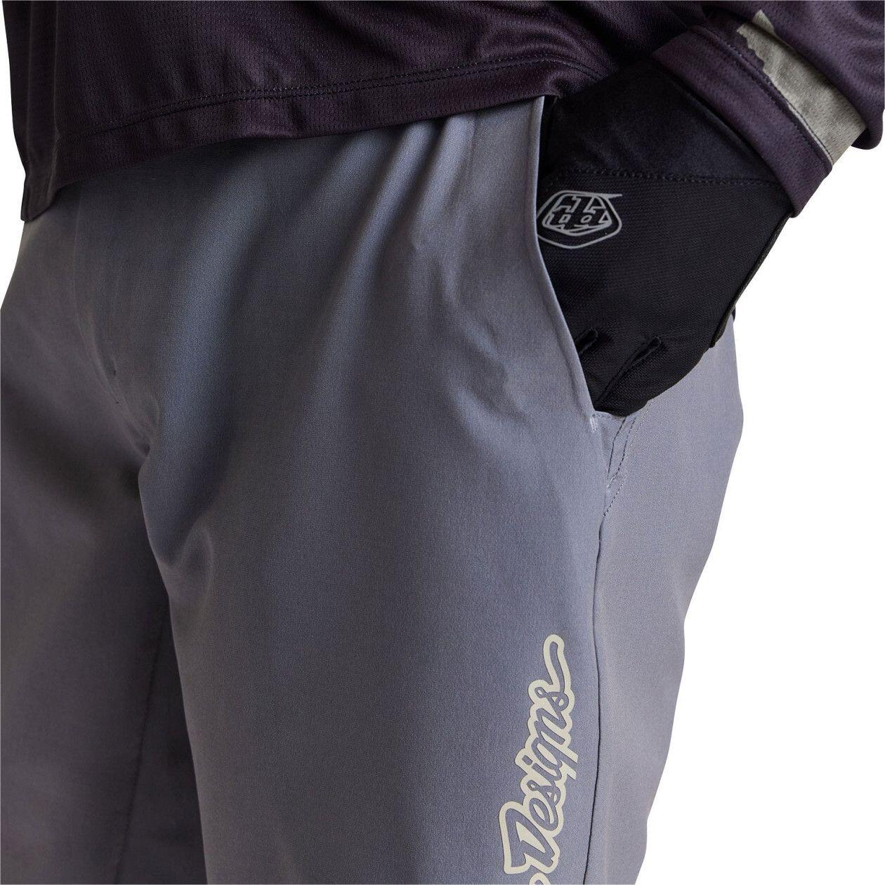Short Troy Lee Designs Flowline Superlyte Gris 5/6