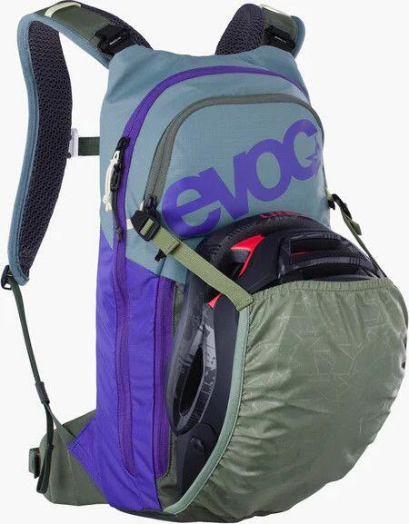 Sac à Dos Evoc Stage 6L Steel Violet et Vert Foncé 3/7