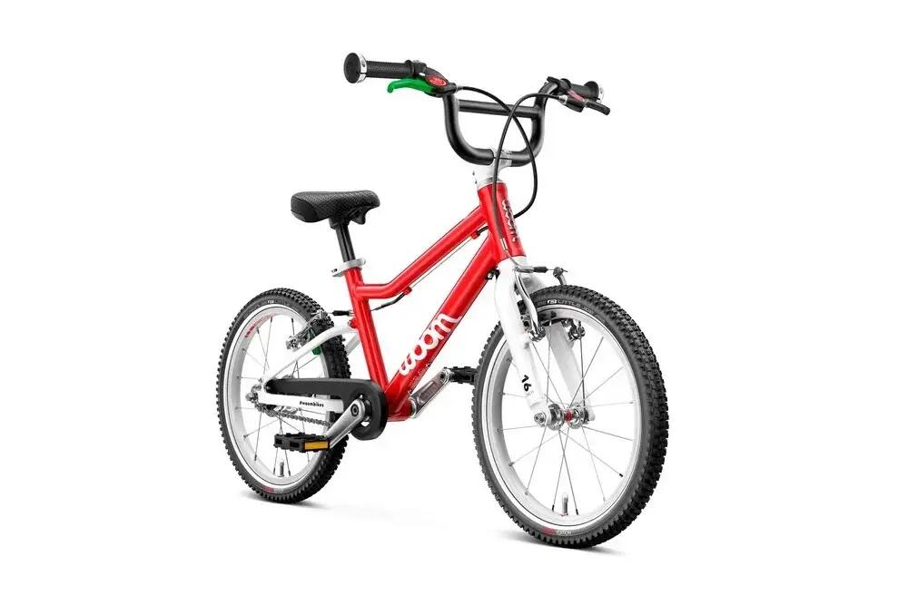 Bicicletă copii WOOM 3 Automagic Roșu 2/6