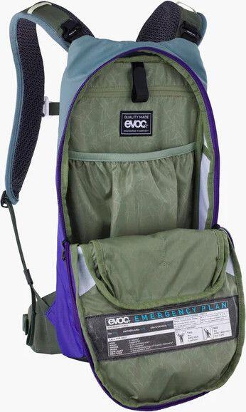 Sac à Dos Evoc Stage 6L Steel Violet et Vert Foncé 5/7