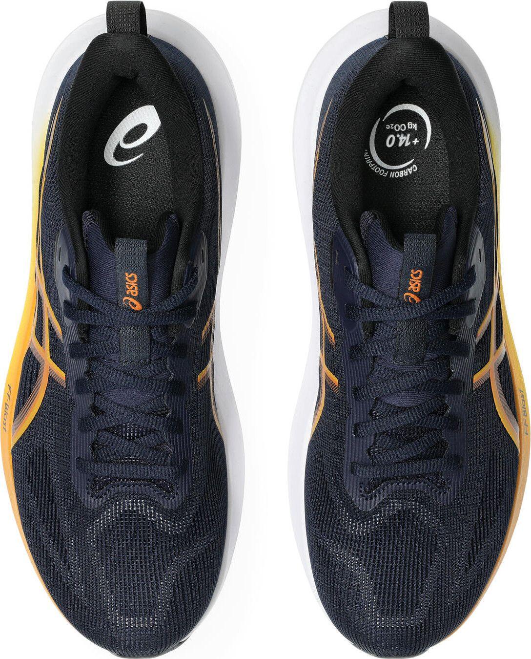 Chaussures Running Asics GT-1000 14 Bleu/Orange Homme 3/7