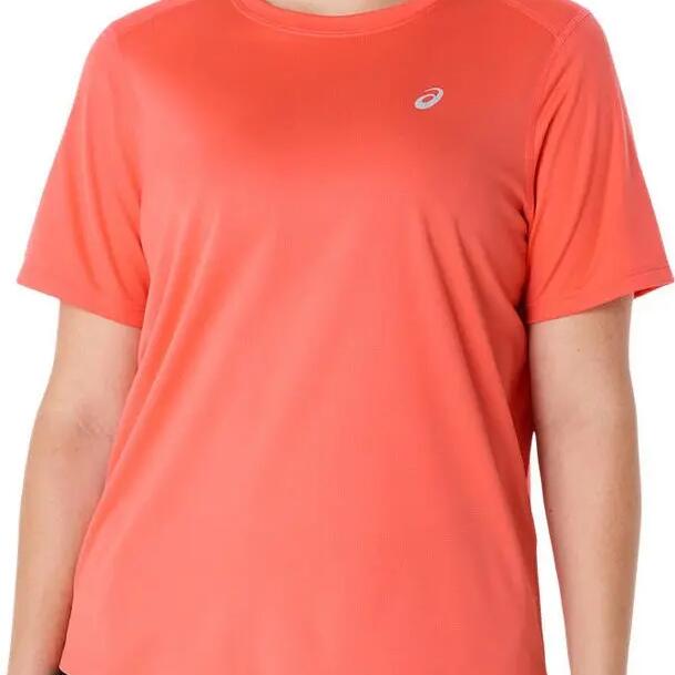 Asics Core Run Corail Femme short sleeve jersey