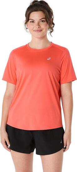 T-Shirt Running Asics Core Run Corail Femme