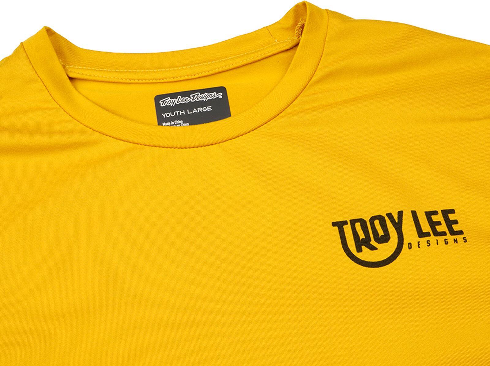 T-Shirt tech manches longues Enfant TROY LEE Ruckus  Eyez Safron 5/6