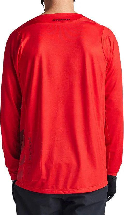 Troy Lee Designs Skyline Long Sleeve Jersey Sram Eagle One Red 2/5