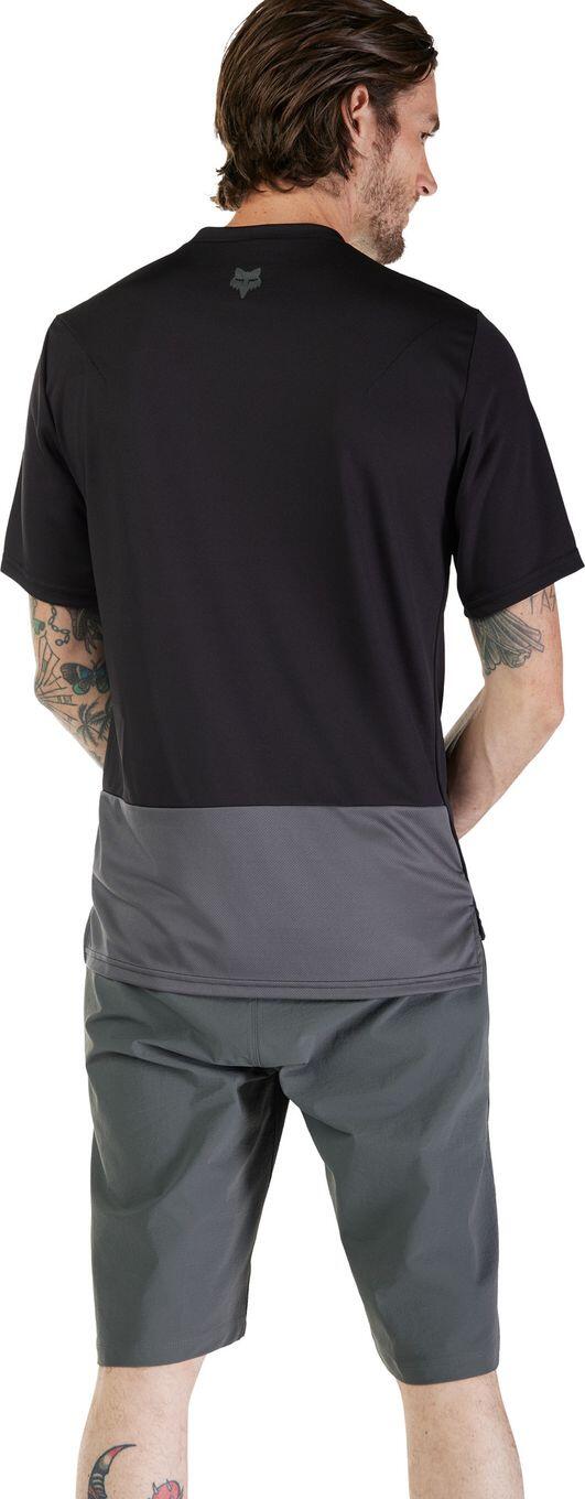 Maillot Manches Courtes Homme Fox Ranger Wordmark Noir 2/6