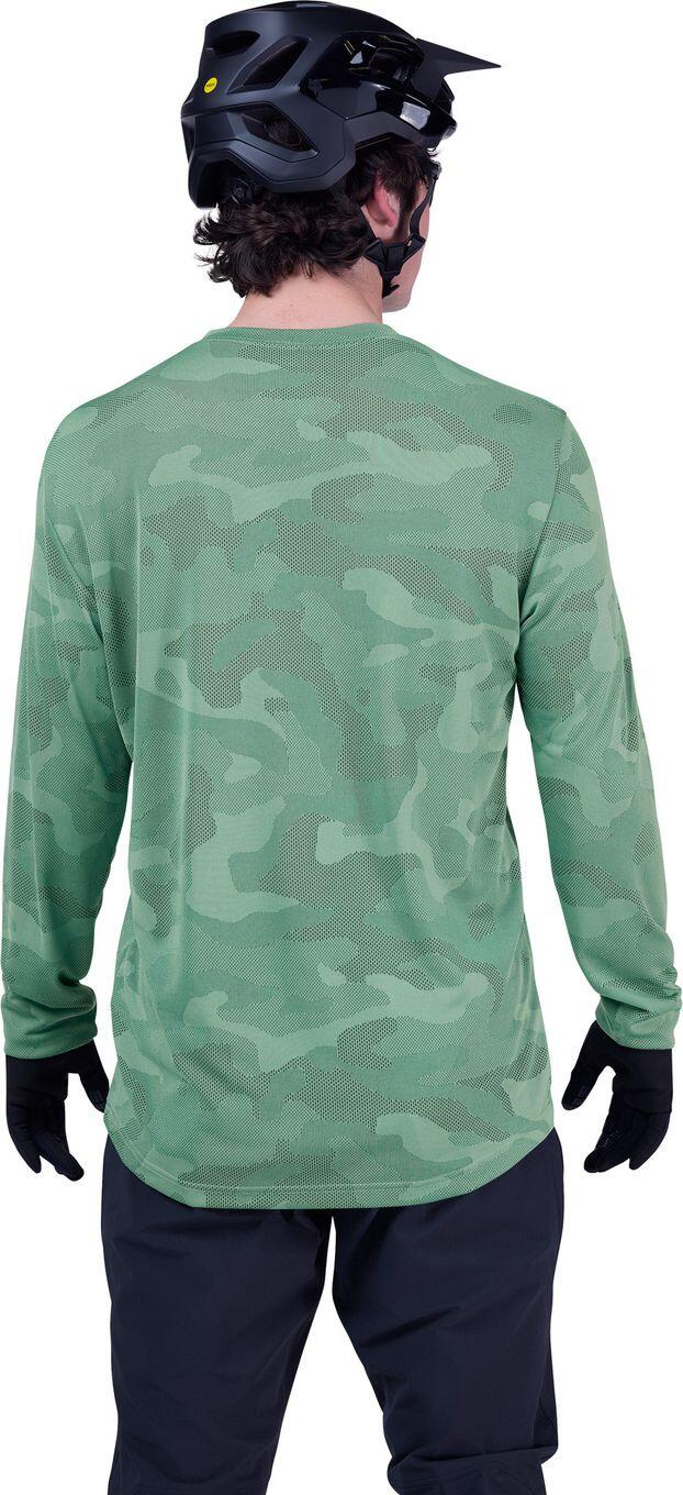Camisola de manga comprida Fox Ranger Tru Dri Verde 2/6