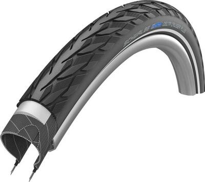Stijve band met reflector schwalbe delta cruiser plus active punctureg. twinskin