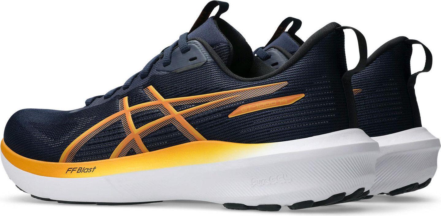 Chaussures Running Asics GT-1000 14 Bleu/Orange Homme 6/7