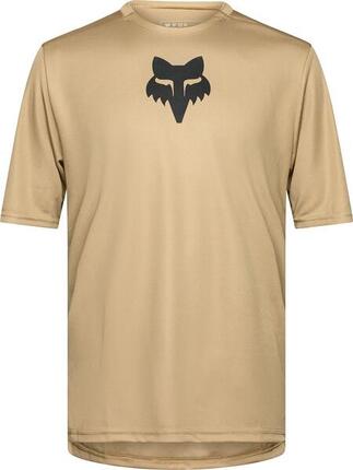 Maillot Manches Courtes Homme Fox Ranger Fox Head Beige
