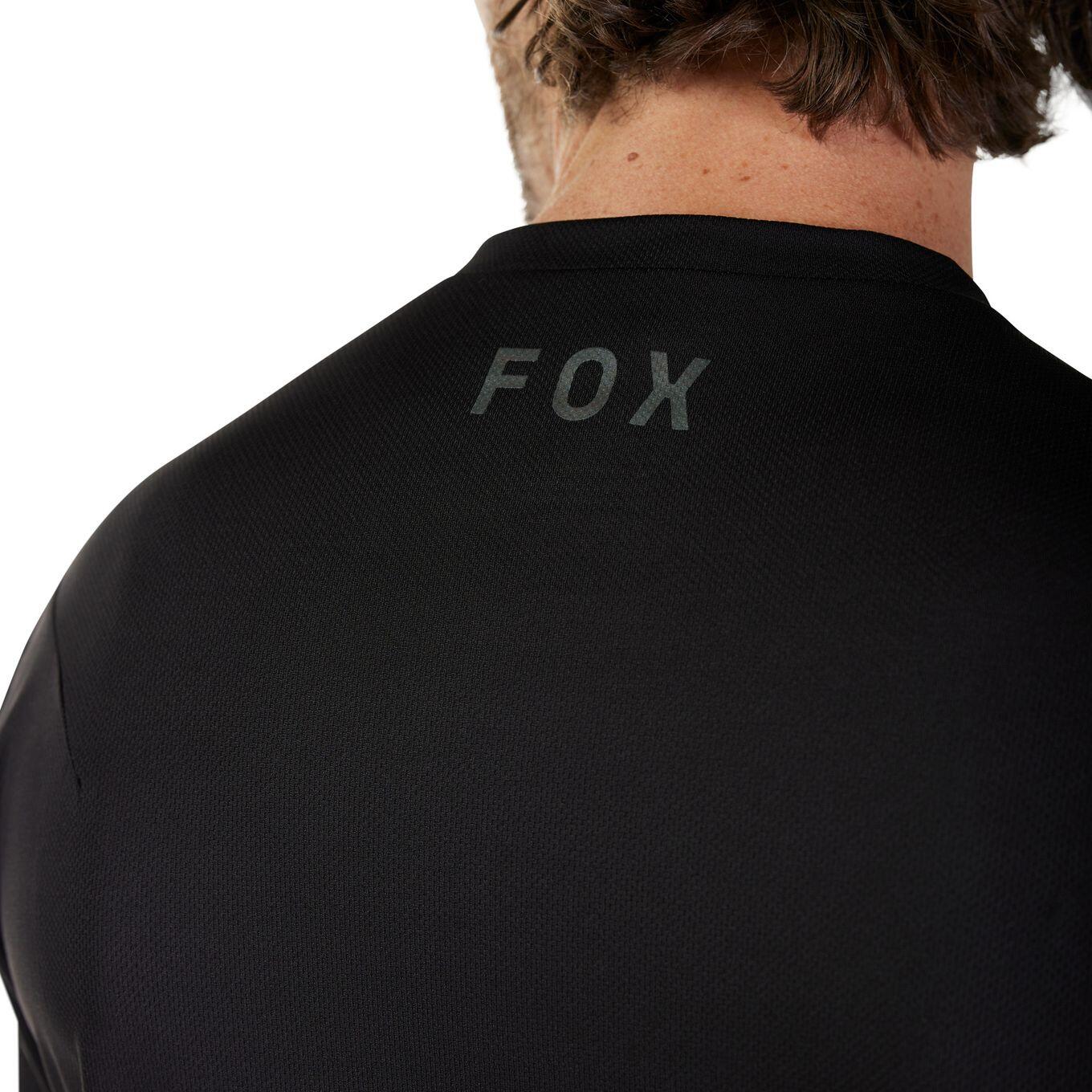 Maillot de manga corta Fox Ranger Hombre Negro 5/7