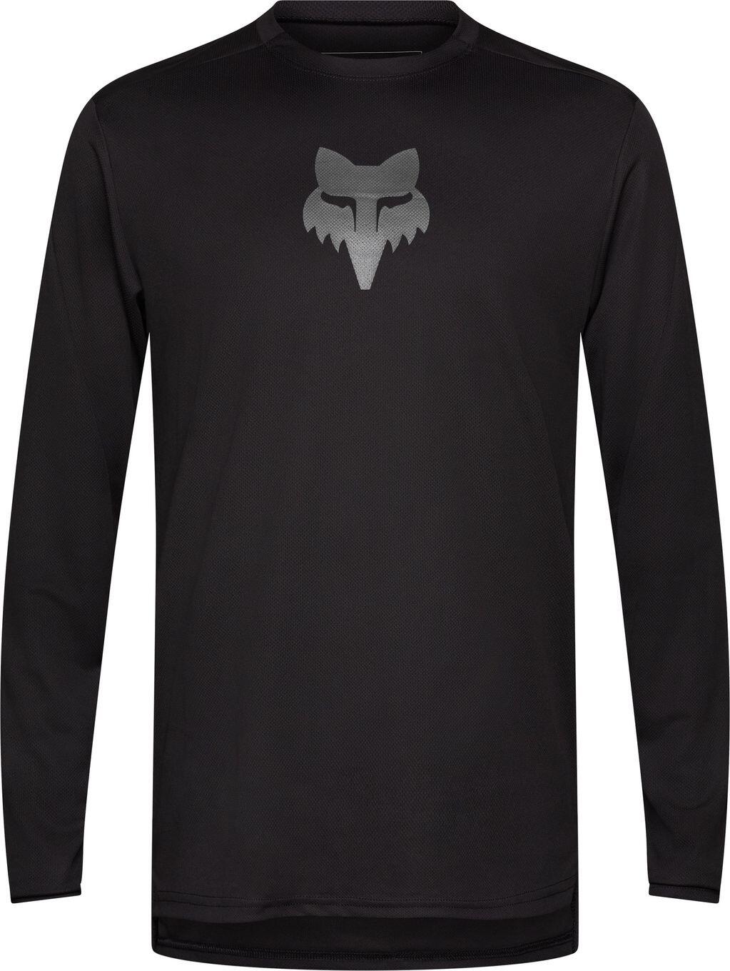 Maglia a maniche lunghe Fox Ranger da uomo Nero 5/6
