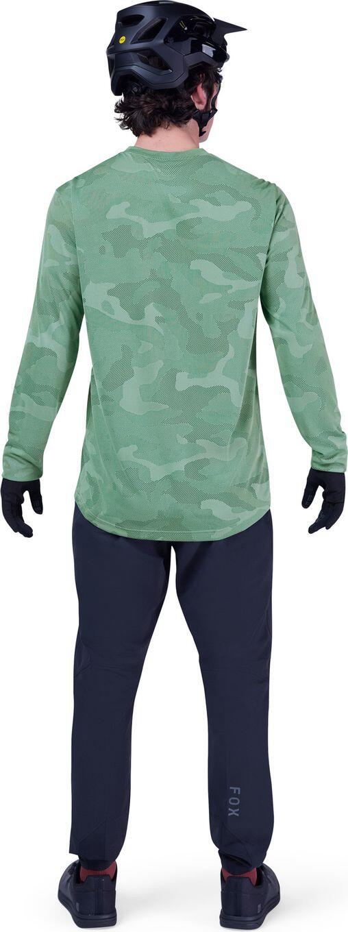 Camisola de manga comprida Fox Ranger Tru Dri Verde 6/6