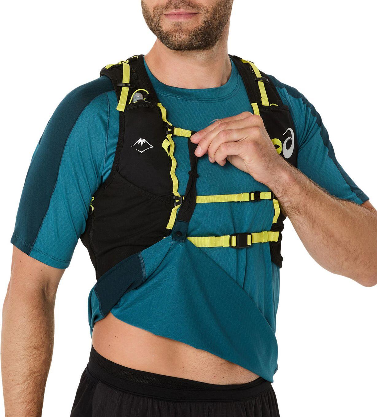 T-Shirt Running Asics Fujitrail Elite Bleu Homme 6/7