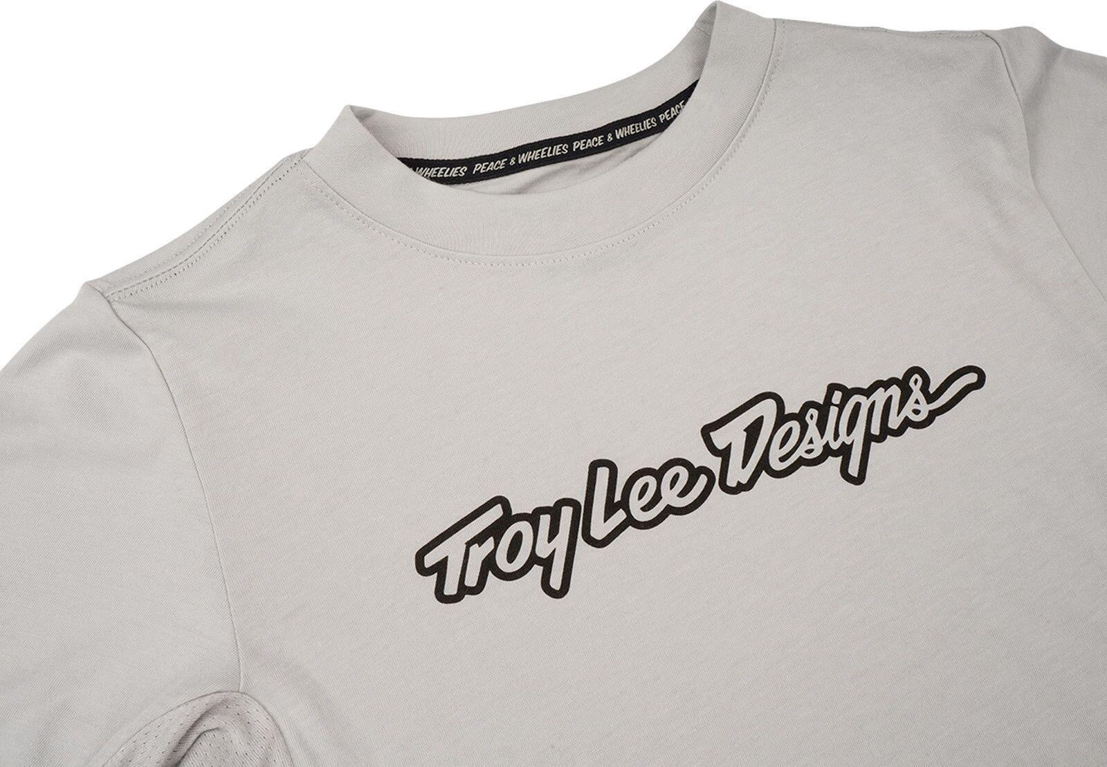 T-Shirt technique Enfant TROY LEE  Signature Mist 4/5