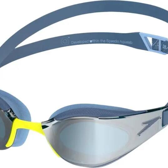 Speedo Fastskin Hyper Elite Mirror Swim Goggles Blue/Silver