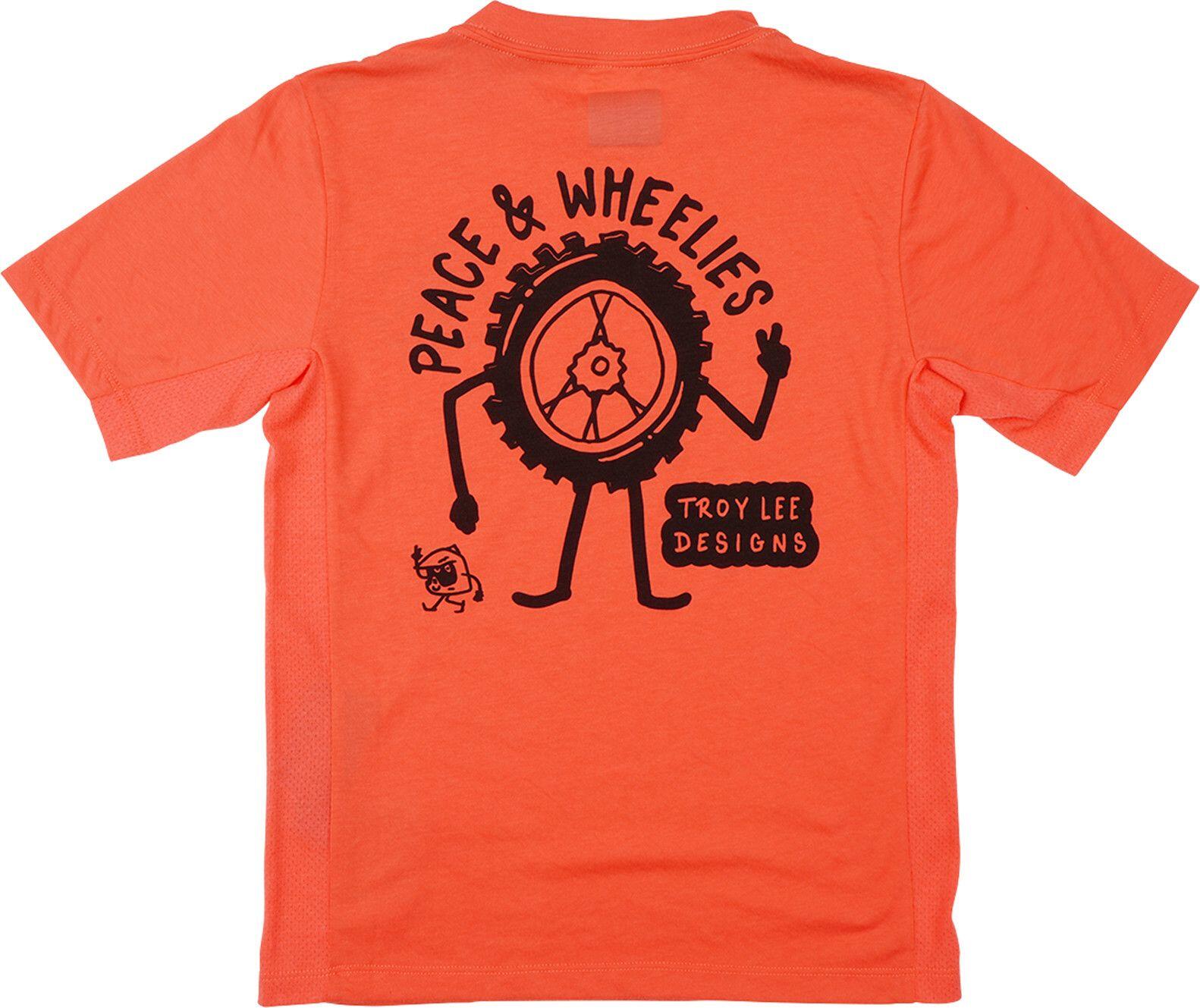 T-Shirt technique Enfant TROY LEE P&W Melon 5/5
