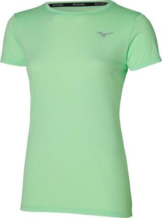 T-Shirt Running Mizuno Impulse Core Vert Femme