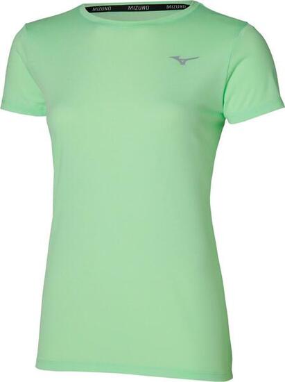 T-Shirt Running Mizuno Impulse Core Vert Femme