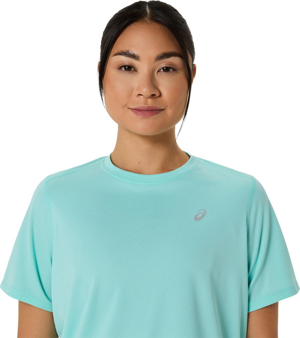 Maillot de manga corta para mujer Asics Core Run Azul 4/6